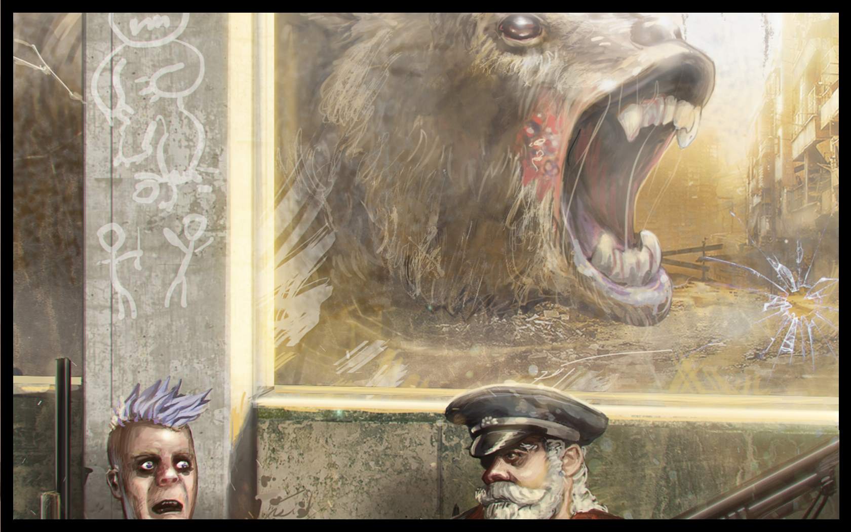 Mutated bear enters the battleground